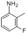 3-氟-2-甲基苯胺分子式结构图