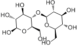 D-纤维二糖;4-beta-D-吡喃葡萄糖基-D-葡萄糖分子式结构图