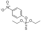 对硫磷;O,O-二乙基-O-(4-硝基苯基)硫代磷酸酯分子式结构图