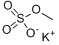 硫酸甲酯钾;甲基硫酸钾分子式结构图