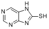 8-巯基嘌呤分子式结构图