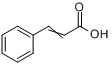 肉桂酸;桂皮酸;beta-苯基丙烯酸;3-苯基丙烯酸分子式结构图