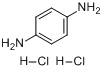 1,4-苯二胺盐酸盐;对苯二胺盐酸盐分子式结构图