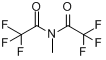 N-甲基二(三氟乙酰胺)分子式结构图