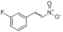 1-(3-氟苯基)-2-硝基乙烯;3-氟-beta-硝基苯乙烯分子式结构图