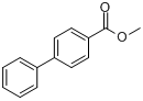 联苯-4-甲酸甲酯分子式结构图