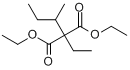 乙基(1-甲基丙基)丙二酸二乙酯分子式结构图