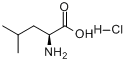 L-亮氨酸盐酸盐分子式结构图