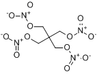 季戊四醇四硝酸酯;戊四硝酯分子式结构图