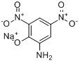 苦氨酸钠;2-氨基-4,6-二硝基苯酚钠分子式结构图