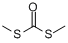 荒酸二甲酯;S,S-二硫代碳酸二甲酯分子式结构图