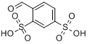 4-甲酰-1,3-苯二磺酸;2,4-二磺酸苯甲醛分子式结构图
