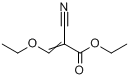 乙氧甲叉氰乙酸乙酯;2-氰基-3-乙氧基-2-丙烯酸乙酯分子式结构图