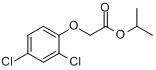 2,4-二氯苯氧乙酸异丙酯;2,4-D异丙酯分子式结构图
