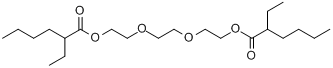 三乙二醇二异辛酸酯;三甘醇二异辛酸酯;三甘醇二-2-乙基己酸酯分子式结构图