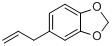 黄樟素;黄樟油素;黄樟脑;4-烯丙基-1,2-亚甲基二氧基苯分子式结构图