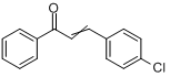 4-氯查耳酮;(E)-3-(4-氯苯基)-1-苯基丙-2-烯-1-酮分子式结构图