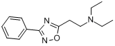 奥沙拉明;胺乙噁唑;5-[2-(二乙基氨基)乙基]-3-苯基-1,2,4-噁二唑分子式结构图